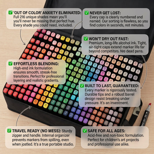 Professional 216-Colour